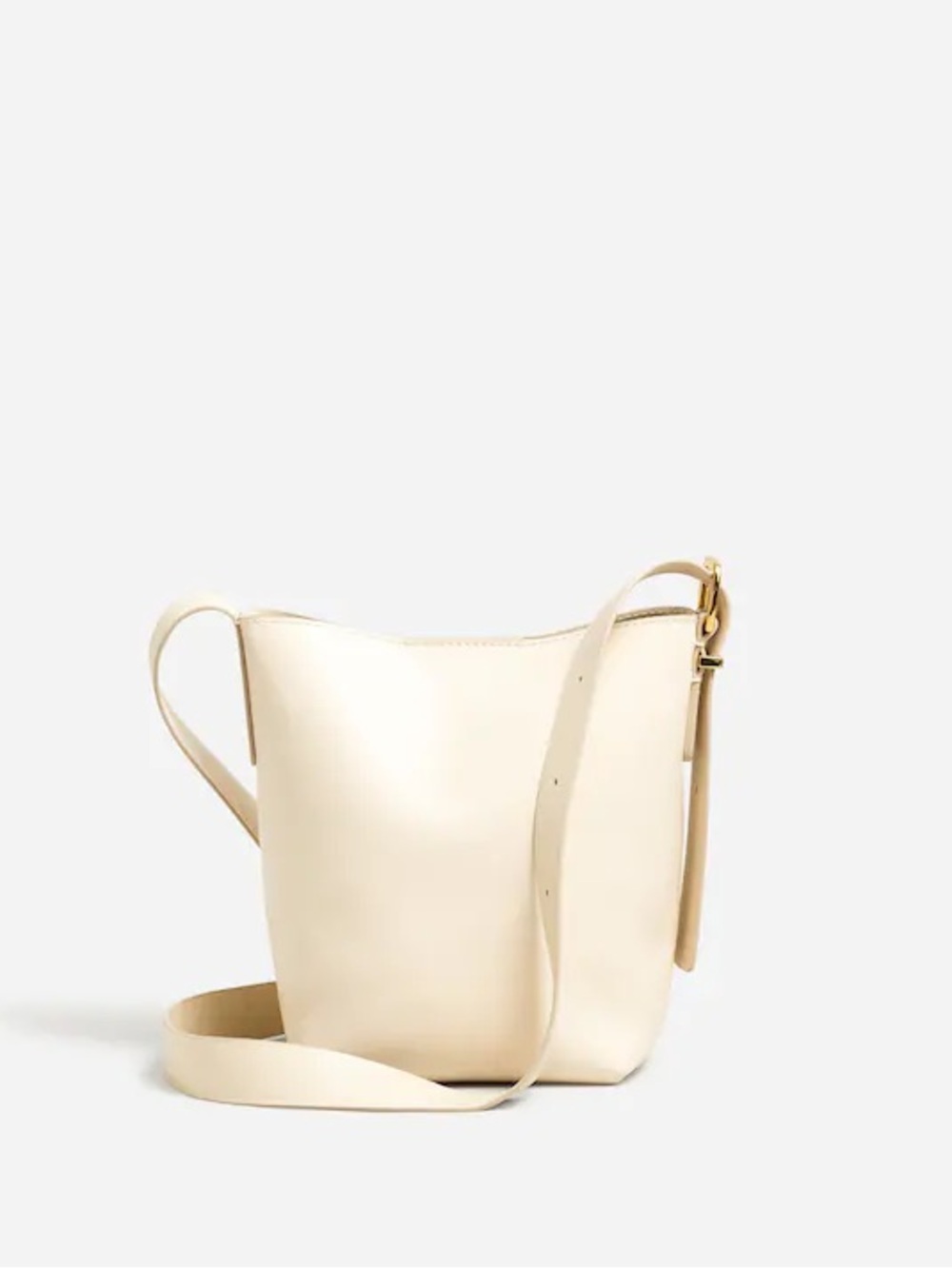 Madewell The Essential Mini Bucket Tote in Ecru